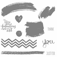 Work of Art Clear-Mount Stamp Set by Stampin' Up!
