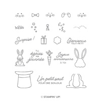 Grandes oreilles Photopolymer Stamp Set (French)