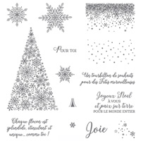 Neige Scintillante Photopolymer Stamp Set