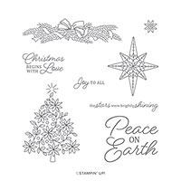 SHINE BRIGHT CLING STAMP SET (EN)