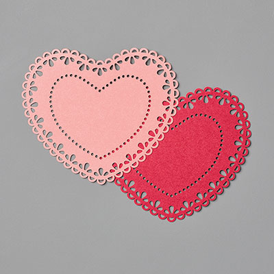 HEART DOILIES