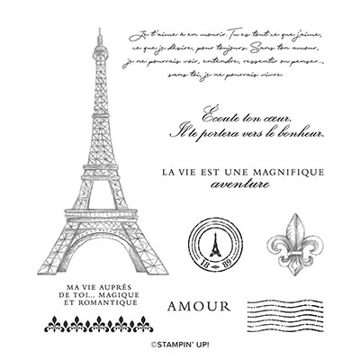 BEAUTÉ PARISIENNE CLING STAMP SET (FRENCH)