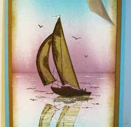 Travail d’encres: Sail Away