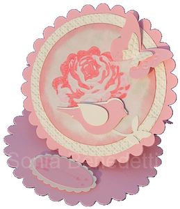 carte naissance rose