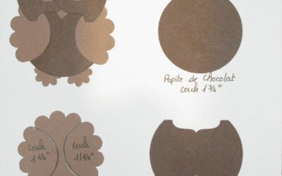 Comment faire une chouette avec des perforatrices SU