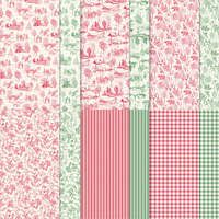 150432 Papier design Toile traditionnelle stampin upCouleurs du produit : Rouge-rouge, Très vanille, Vert jardin