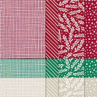 155969 Papier Noël classique stampin up uo de couleurs traditionnelles vert et rouge dans le papier de la série Design 6" x 6" (15,2 x 15,2 cm) Noël classique. Les motifs du papier présentent des incontournables de Noël tels que des branches de sapin, des baies et des flocons de neige. Les motifs géométriques rappellent ceux du papier d’emballage et des sucres d'orge. Avec ses 48 feuilles, vous en aurez amplement pour créer des étiquettes, cartes, emballages à friandises et plus encore ! 