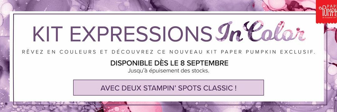 2 nouveaux kit créatifs sont arrivés!