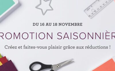 SCOOP – Promotion saisonnière du 16 au 18 novembre