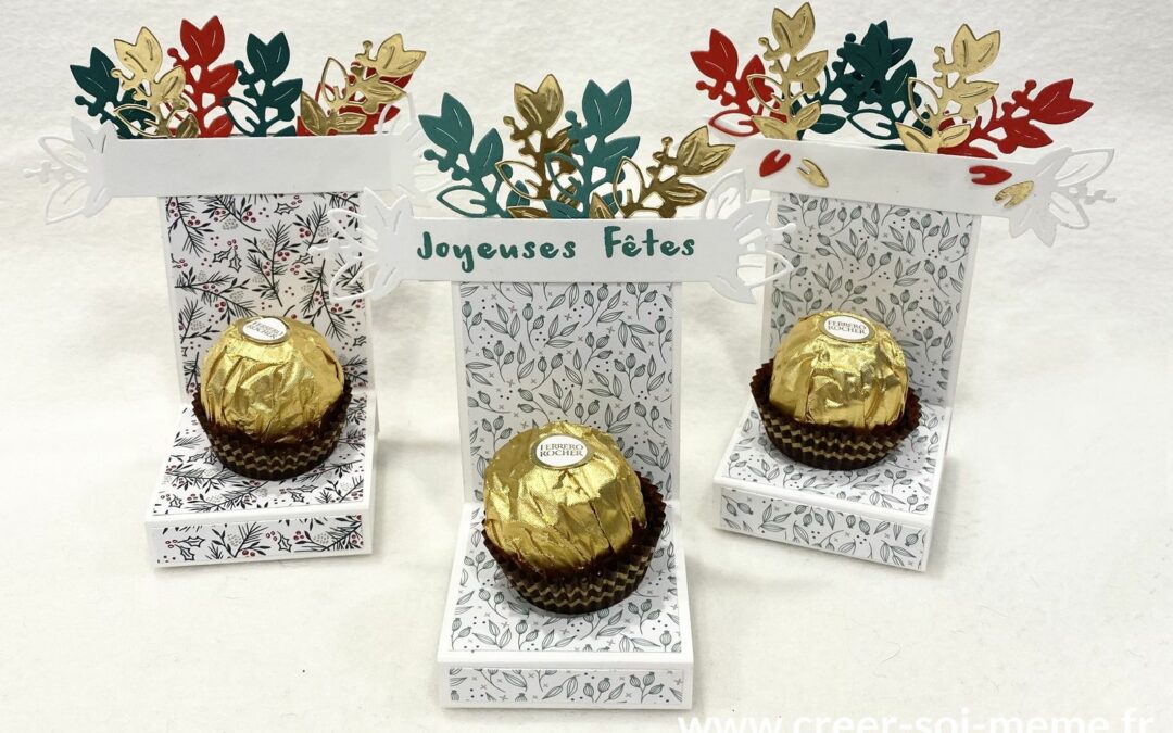 Porte nom avec chocolat Ferrero
