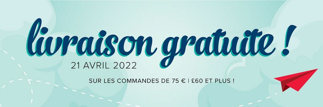 Livraison offerte pendant 24h seulement