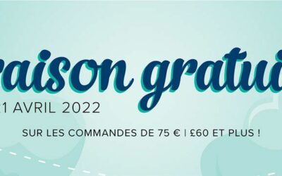 Livraison offerte pendant 24h seulement