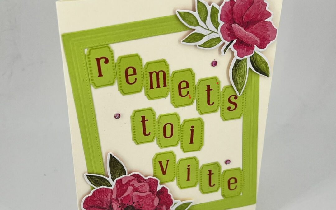 Remet toi vite!