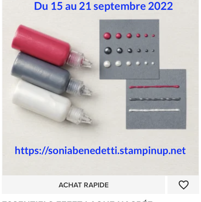 Les Offres hebdomadaires du 15 au 21 septembre 2022