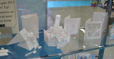 Les créations exposées sur le stand SU