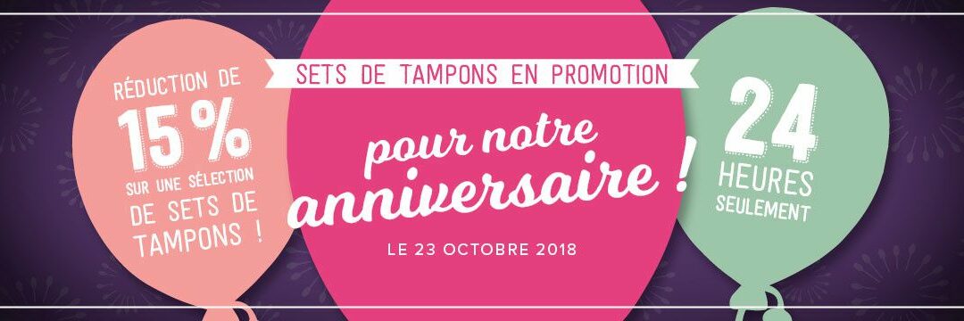 30 ans Stampin’Up!, ça se fête!