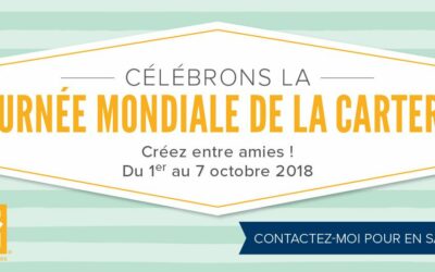 Promotion de la semaine pour la journée mondiale de la carterie!