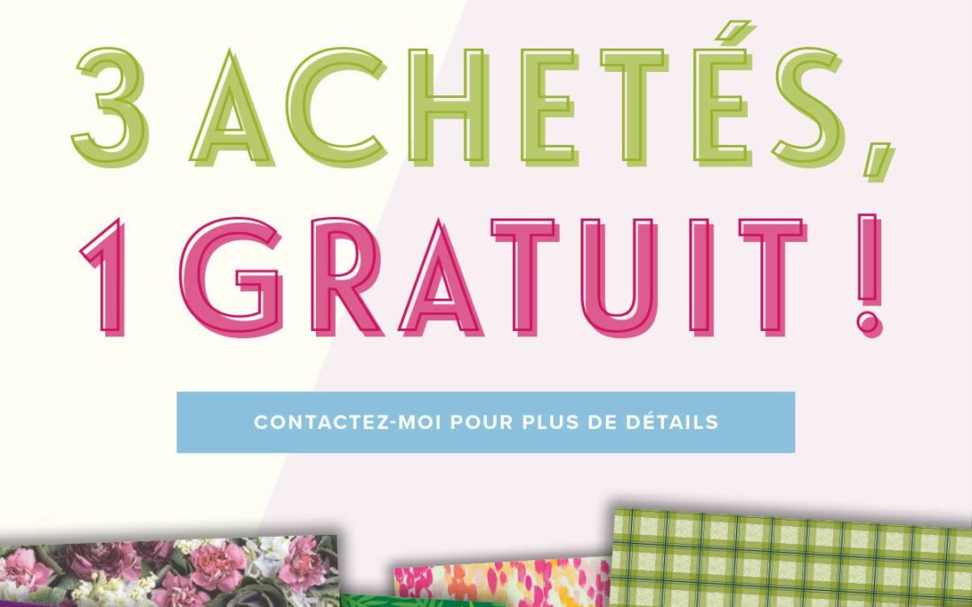 Promotion Papier Design en folie