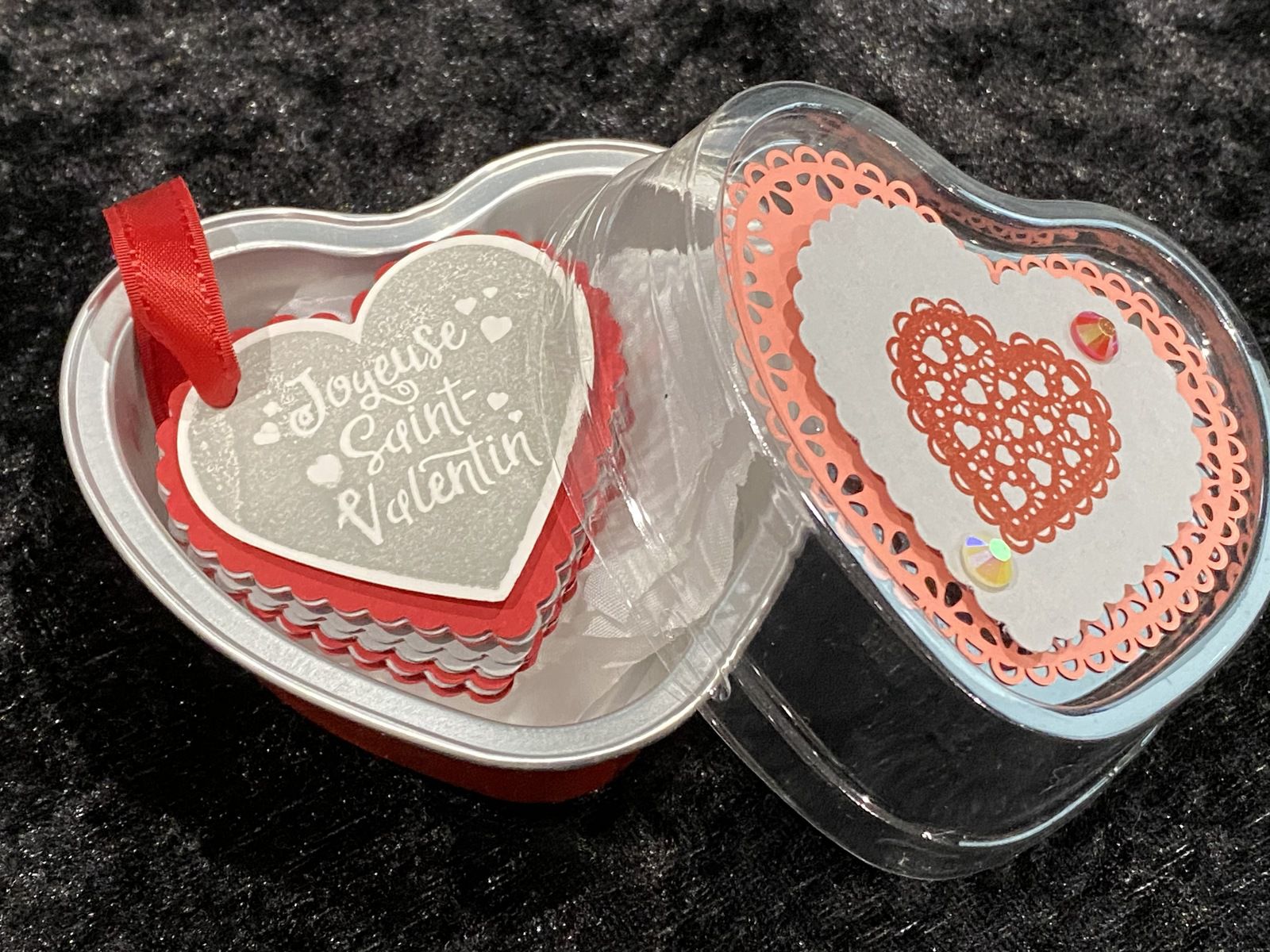 boite gourmandise saint valentin stampin'up 