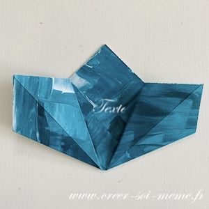 fleur en origami facile a réaliser avec les produits Stampin'Up! répéter