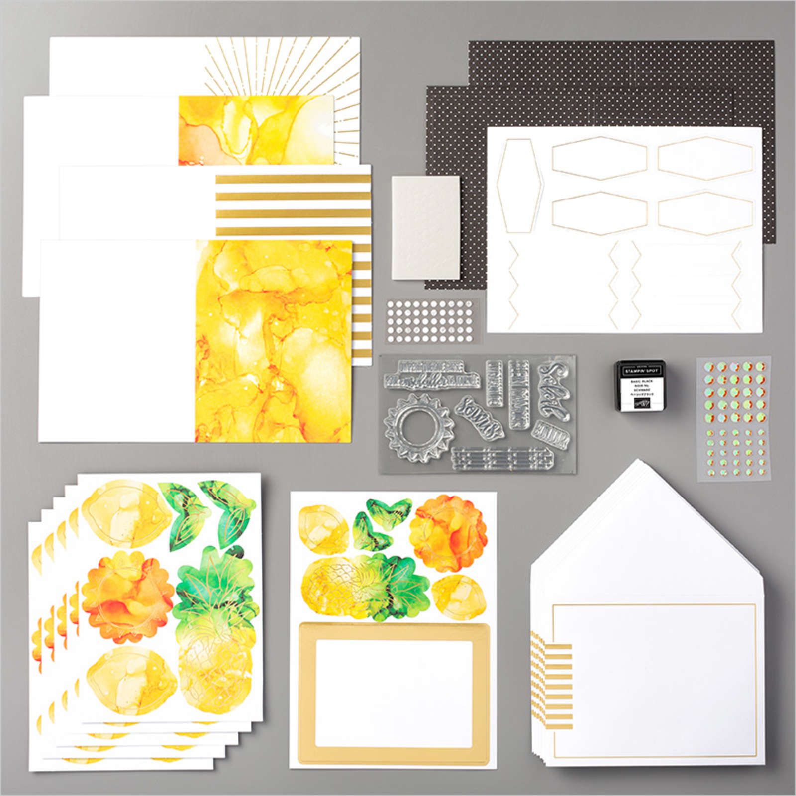 KIT PAPER PUMPKIN LIVRAISON DE SOLEIL stampin up ref 155376