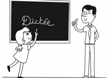 Une dictée de page, ça vous tente?
