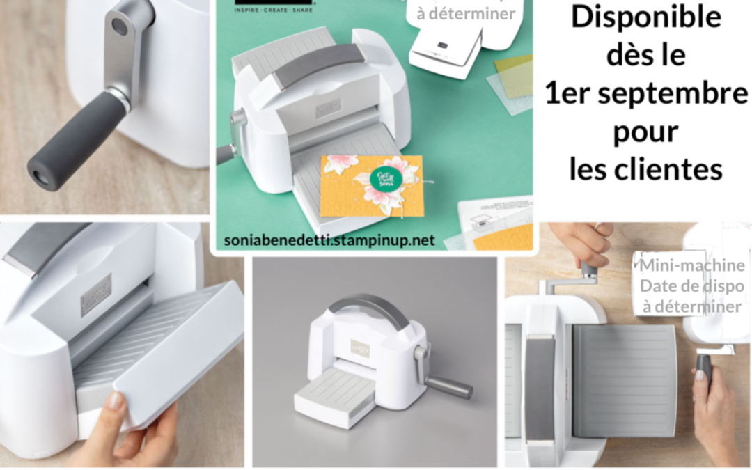 La nouvelle machine de découpe arrive