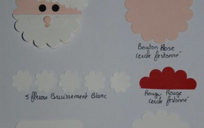 Comment faire un père noël avec des perforatrices SU