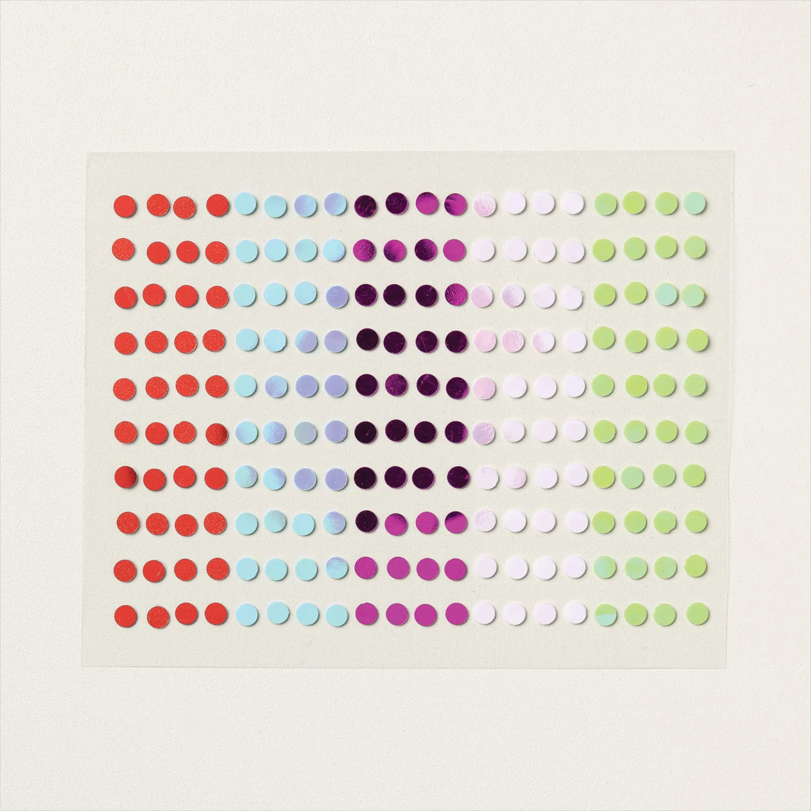 DISQUES IRISÉS AUTOCOLLANTS stampinup