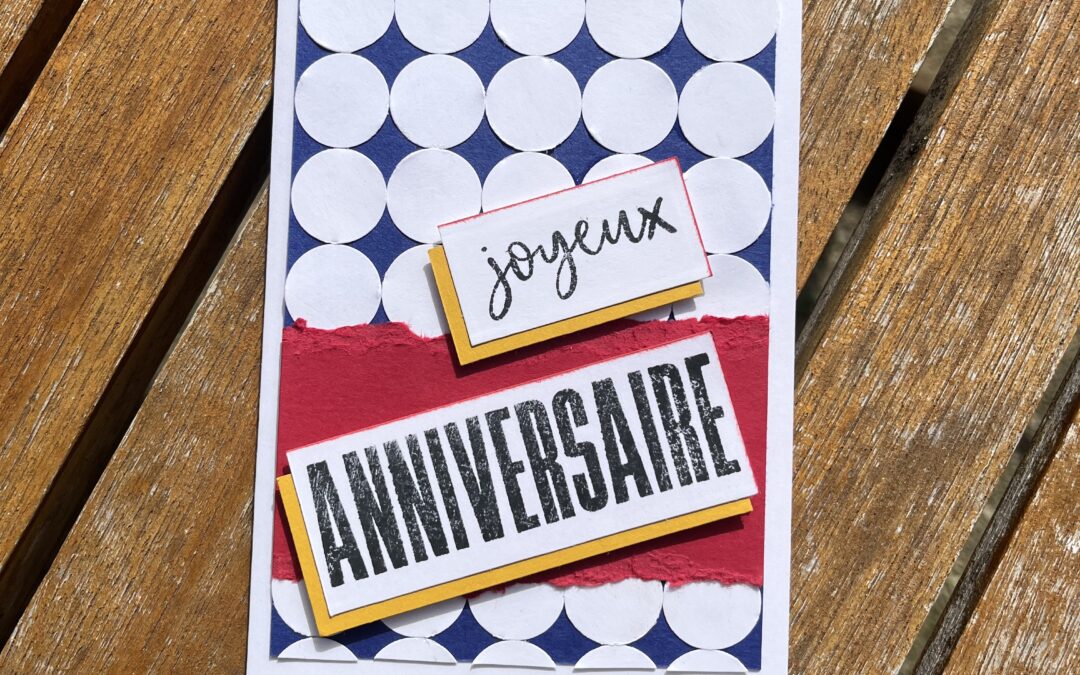 Tutoriel: Carte en mouvement « C’est la fête »