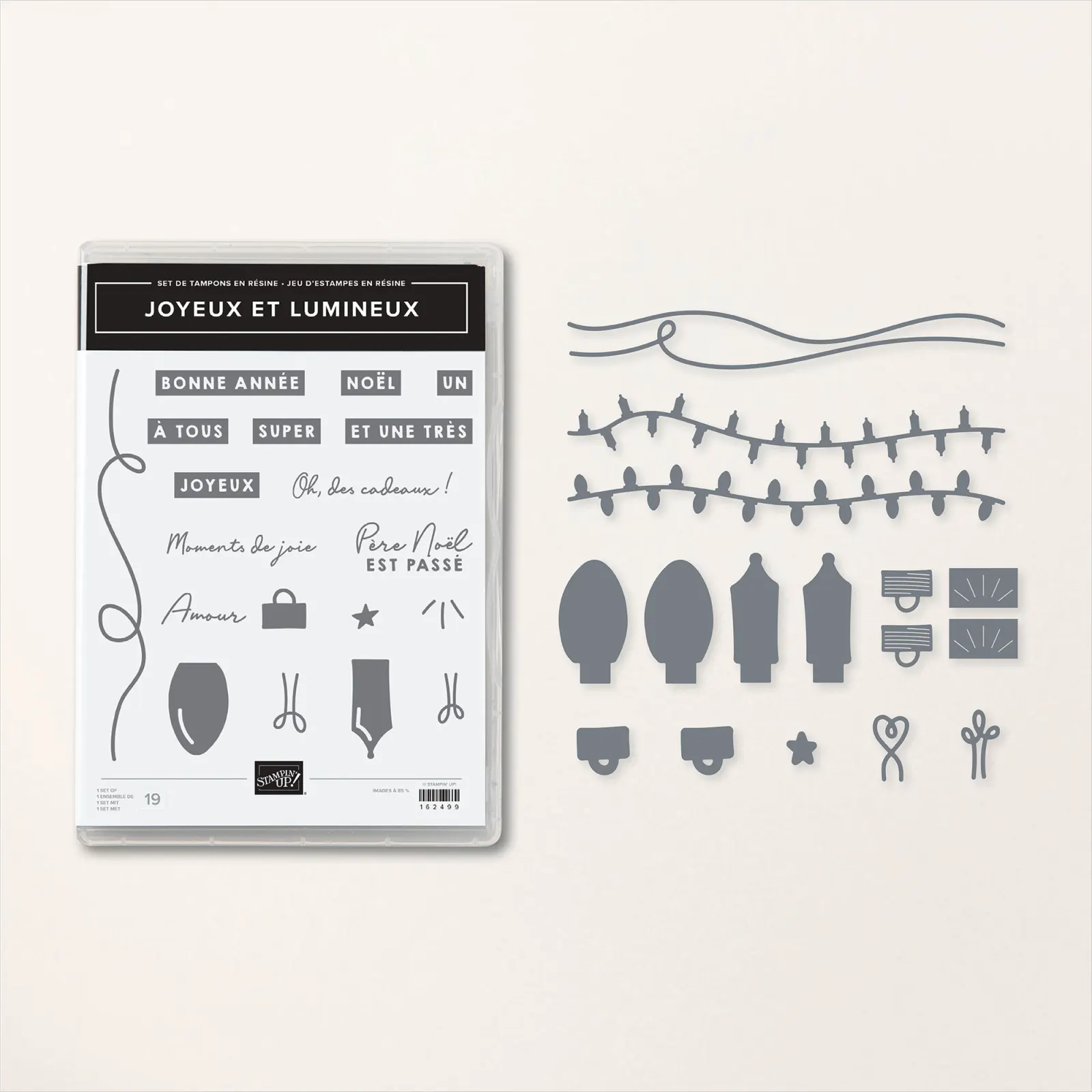 joyeux et lumineux stampinup