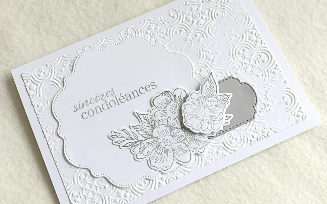 Hommage Personnel : La Création d’une Carte de CondoléancesCarte de condoléances
