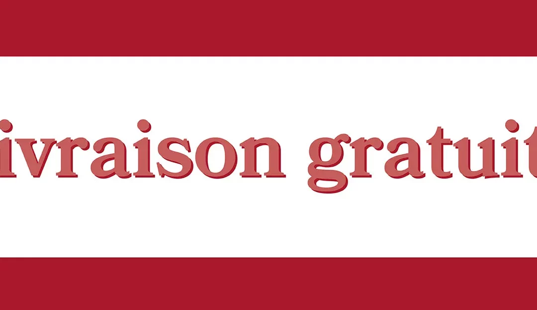 Frais de port gratuits !