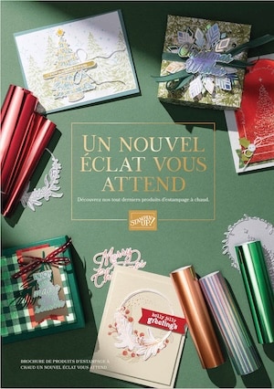 CUST_FTR_FOIL_BROCHURE2_FR_0826 liste des produits exclusifs an ligne stampin up mai 2026
